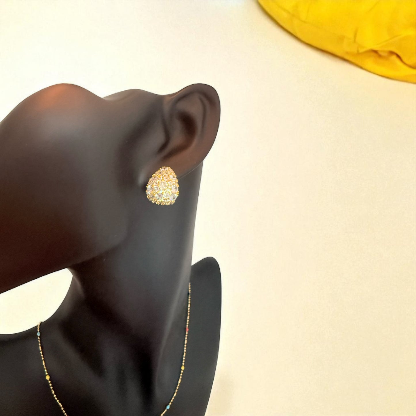 French Style Teardrop  Ear Studs