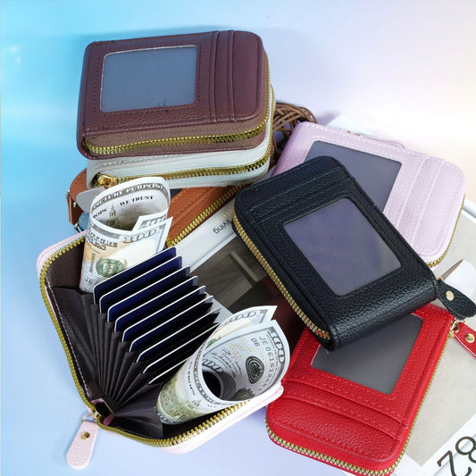 Leather Compact Wallet