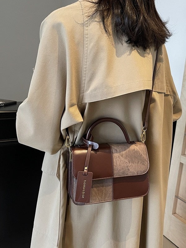 Patchwork Brick Mini Bag